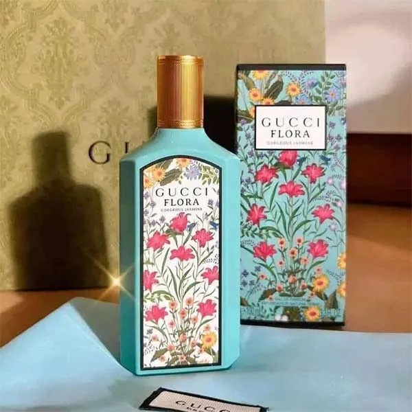 Nước Hoa Gucci Flora Gorgeous Jasmin EDP 100ml - Nước hoa - Vua Hàng Hiệu