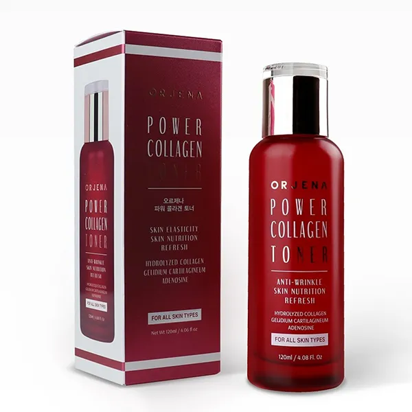 Nước Hoa Hồng Orjena Collagen Toner Hỗ Trợ Săn Chắc Da 120ml - Mỹ phẩm - Vua Hàng Hiệu