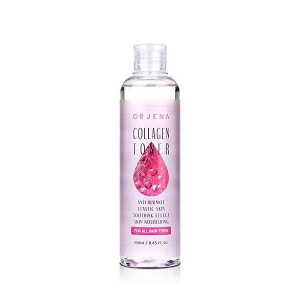 Nước Hoa Hồng Orjena Tinh Chất Collagen Hỗ Trợ Săn Chắc Da 250ml