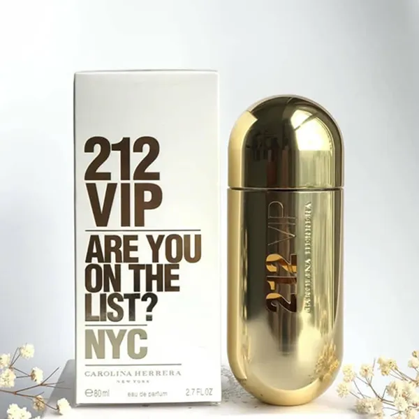 Nước Hoa Nữ Carolina Herrera 212 VIP Women Eau De Parfum (EDP) 80ml - Nước hoa - Vua Hàng Hiệu