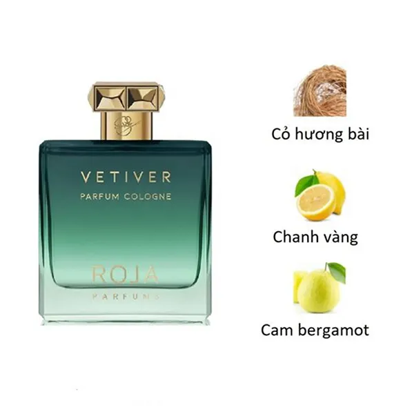 Nước Hoa Unisex Roja Parfum Dove Vetiver Pour Homme Parfum Cologne 100ml - Nước hoa - Vua Hàng Hiệu