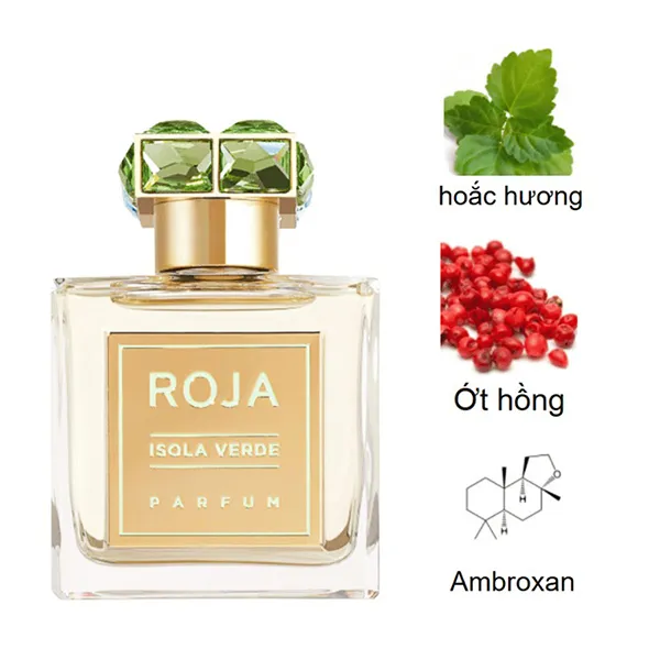 Nước Hoa Unisex Roja Parfums Dove Isola Verde Parfum 100ml - Nước hoa - Vua Hàng Hiệu