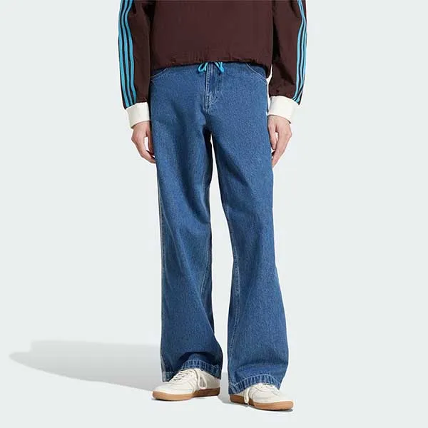 Quần Jean Nam Adidas Denim Firebird Adicolor JC6234 Màu Xanh Blue Size 32 - Thời trang - Vua Hàng Hiệu