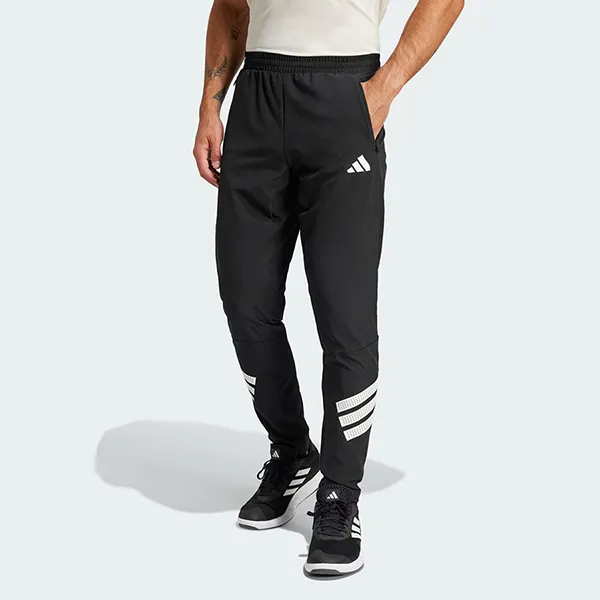 Quần Dài Nam Adidas Icon 3-Stripes Woven Pants JC5230 Màu Đen Size S - Thời trang - Vua Hàng Hiệu