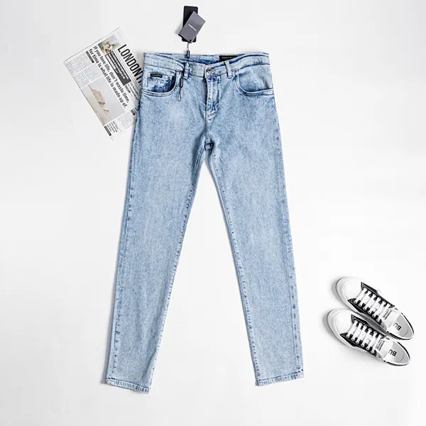 Quần Jean Nam Dolce & Gabbana D&G Low Rise In Light Blue Denim GY07CD G8DO4 S9001 Màu Xanh Nhạt Size 46 - Thời trang - Vua Hàng Hiệu