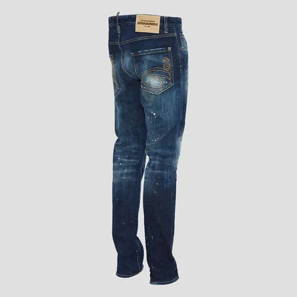 Quần Jean Nam Dsquared2 5 Pocket Cool Guy Denim S71LB1272 S30664 470 Màu Xanh Size 44 - Thời trang - Vua Hàng Hiệu