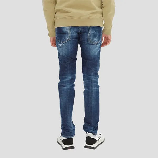 Quần Jean Nam Dsquared2 Cool Guy Button Closure S71LB1206 S30342 470 Màu Xanh Size 44 - Thời trang - Vua Hàng Hiệu