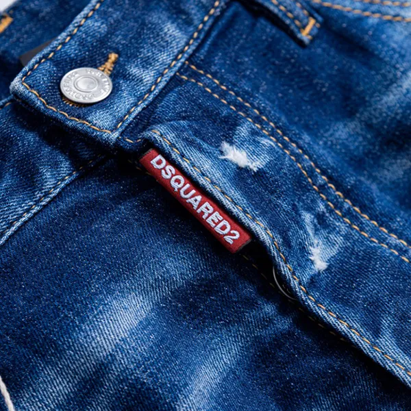 Quần Jean Nam Dsquared2 Cool Guy Button Closure S71LB1206 S30342 470 Màu Xanh Size 44 - Thời trang - Vua Hàng Hiệu