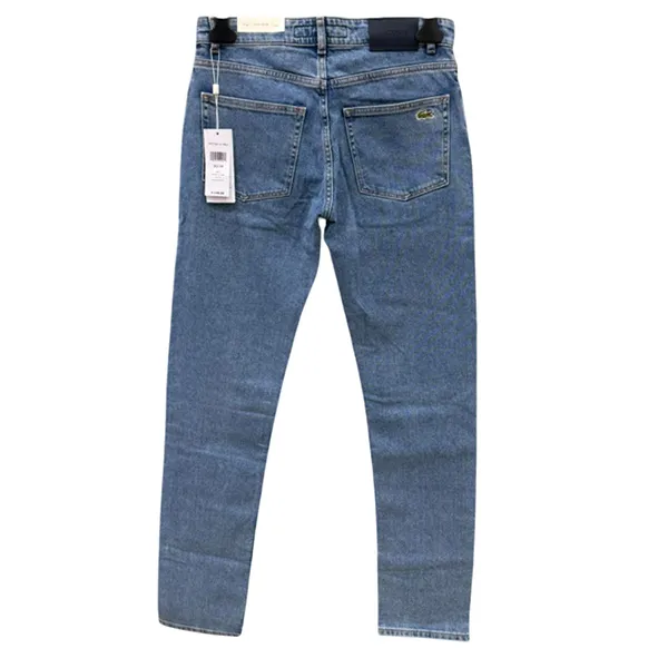 Quần Jean Nam Lacoste Slim Fit Màu Xanh Nhạt Size 32 - Thời trang - Vua Hàng Hiệu