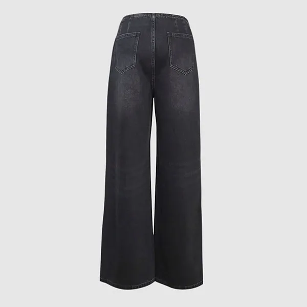 Quần Jean Nữ Chester Charles Denim In Dark Grey CW602DP0555B0 Màu Xám Đen Size XS - Thời trang - Vua Hàng Hiệu