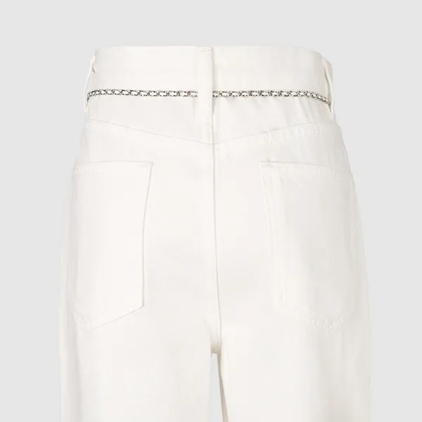 Quần Jean Nữ Chester Charles In White CW602DP0504W0 Màu Trắng Size S - Thời trang - Vua Hàng Hiệu