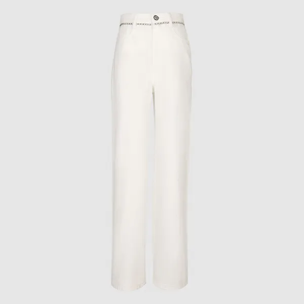 Quần Jean Nữ Chester Charles In White CW602DP0504W0 Màu Trắng Size S - Thời trang - Vua Hàng Hiệu
