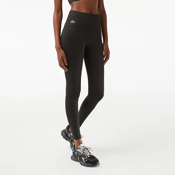 Quần Legging Nữ Lacoste Women's Slim Fit Sport OF4904 00 031 Màu Đen Size XS - Thời trang - Vua Hàng Hiệu