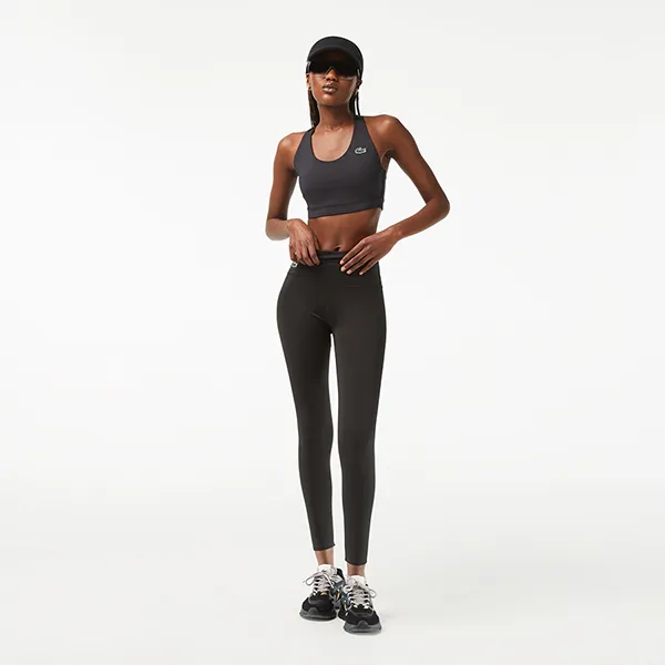 Quần Legging Nữ Lacoste Women's Slim Fit Sport OF4904 00 031 Màu Đen Size XS - Thời trang - Vua Hàng Hiệu