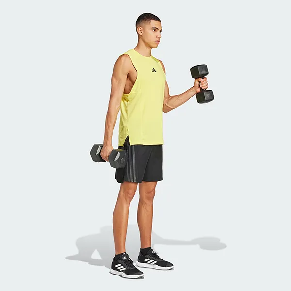 Quần Short Nam Adidas 3 Sọc Designed-for-Training JE5682 Màu Đen Size 2XL 7in - Thời trang - Vua Hàng Hiệu