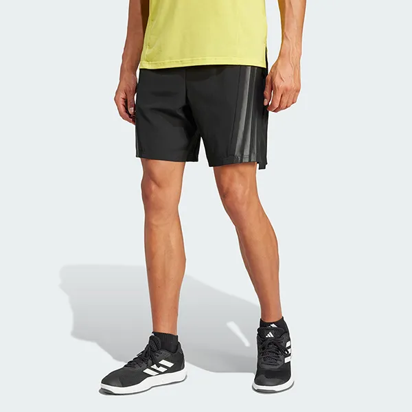 Quần Short Nam Adidas 3 Sọc Designed-for-Training JE5682 Màu Đen Size 2XL 7in - Thời trang - Vua Hàng Hiệu