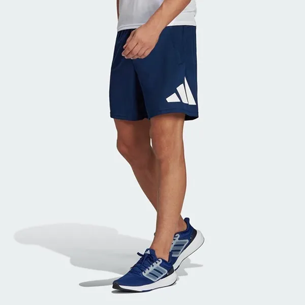 Quần Short Nam Adidas Train Essentials Logo IB8124 Màu Xanh Lam Size S 7in - Thời trang - Vua Hàng Hiệu