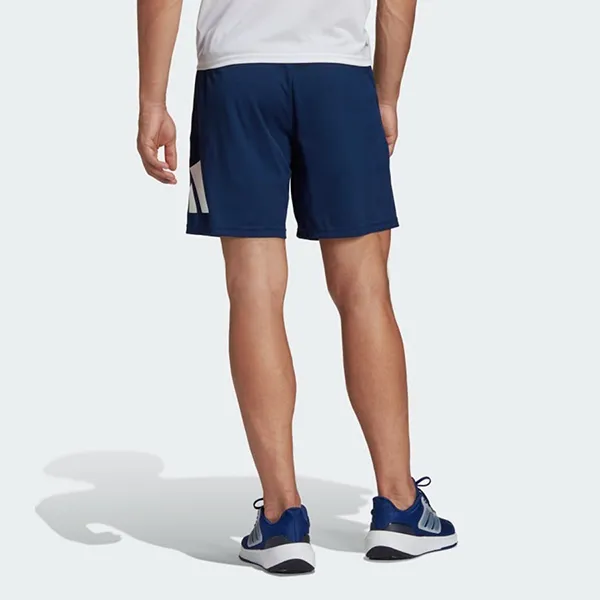 Quần Short Nam Adidas Train Essentials Logo IB8124 Màu Xanh Lam Size S 7in - Thời trang - Vua Hàng Hiệu