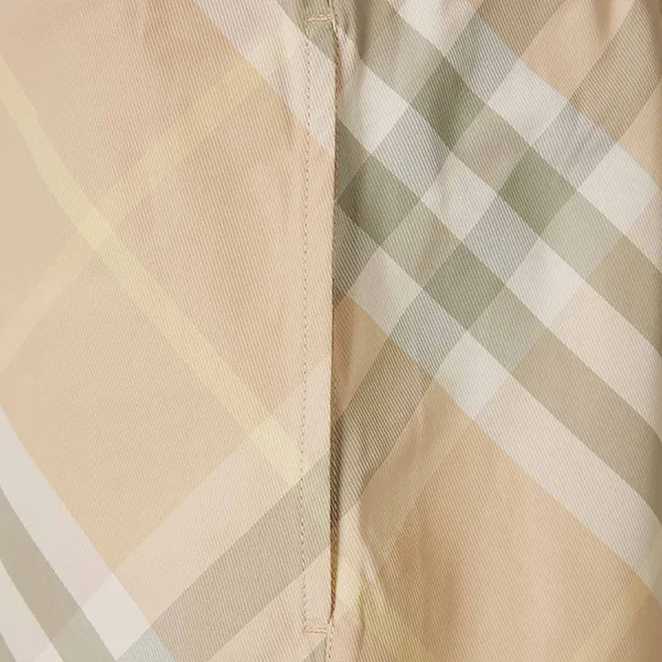 Quần Short Nam Burberry Checked Print In Beige 8083161 Màu Be Size S - Thời trang - Vua Hàng Hiệu