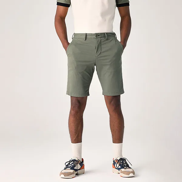 Quần Short Nam Lacoste Men's Slim Fit Dark Green Bermuda FH2647 316 Màu Xanh Nhạt Size 40 - Thời trang - Vua Hàng Hiệu
