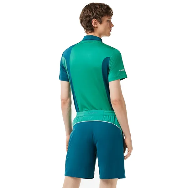 Quần Short Nam Lacoste Men’s Sport x Novak Djokovic Colorblock Shorts GH9354 00 X99 Màu Xanh Size 2 - Thời trang - Vua Hàng Hiệu