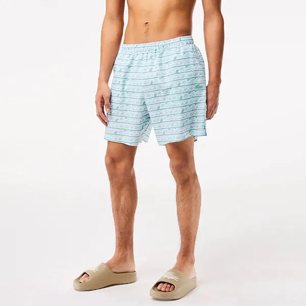 Quần Short Nam Lacoste MH5640 CR5 Màu Xanh Mint Size M - Thời trang - Vua Hàng Hiệu