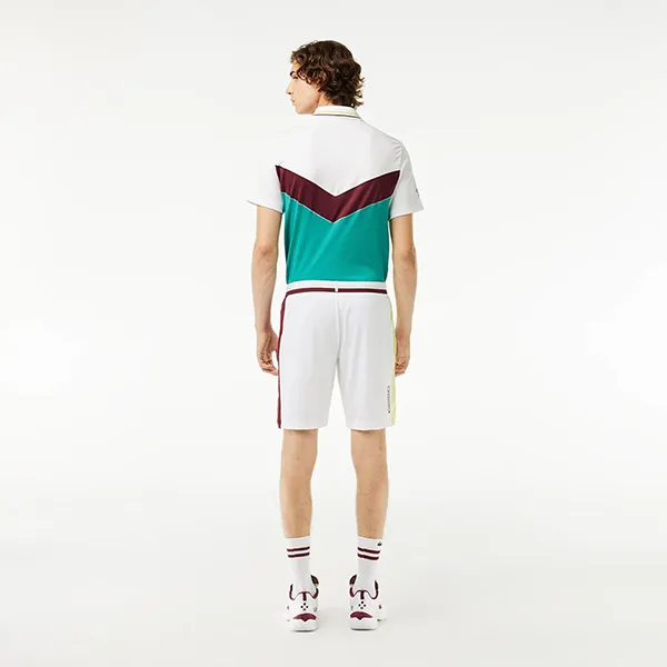 Quần Short Nam Lacoste Tennis x Daniil Medvedev Regular Fit GH1098 00 Q0I Màu Trắng Size 2 - Thời trang - Vua Hàng Hiệu
