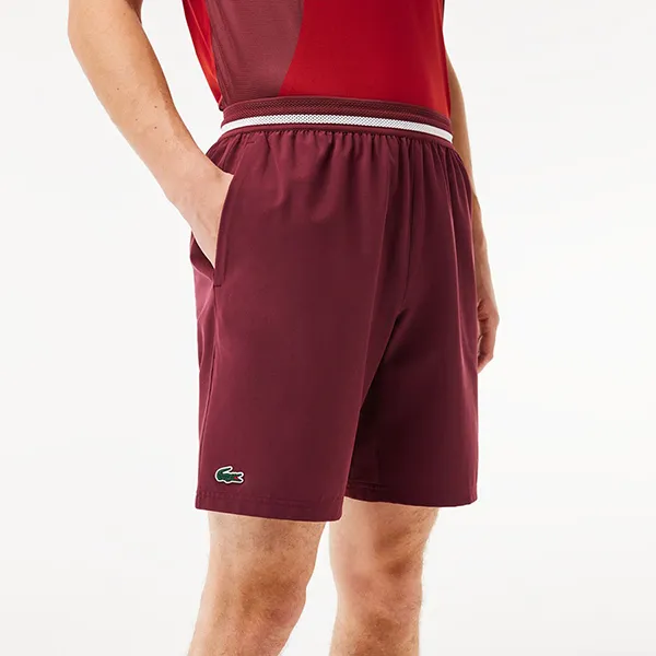 Quần Short Nam Lacoste Tennis X Novak Djokovic Sportsuit GH7413 00 IXZ Màu Đỏ Size 2 - Thời trang - Vua Hàng Hiệu