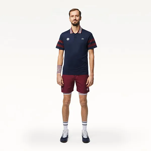 Quần Short Nam Lacoste X Roland-Garros Medvedev Men's Performance GH7838 00 IKS Màu Đỏ Burgundy Size 2 - Thời trang - Vua Hàng Hiệu