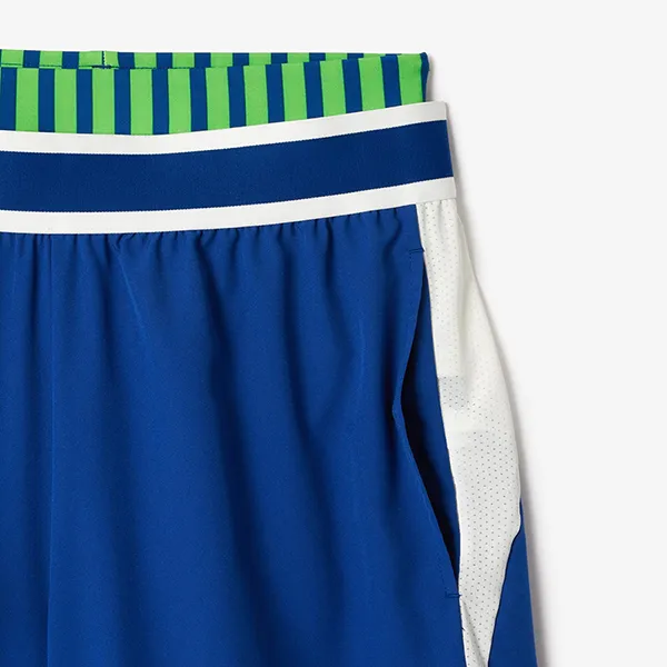 Quần Short Nam Lacoste X Roland-Garros Men's Performance GH7838 00 ISA Màu Xanh Blue Size 2 - Thời trang - Vua Hàng Hiệu