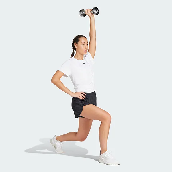 Quần Short Nữ Adidas Pacer Essentials High Waisted Knit IQ2576 Màu Đen Size S 4in - Thời trang - Vua Hàng Hiệu