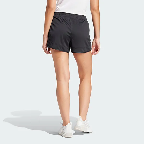 Quần Short Nữ Adidas Pacer Essentials High Waisted Knit IQ2576 Màu Đen Size S 4in - Thời trang - Vua Hàng Hiệu
