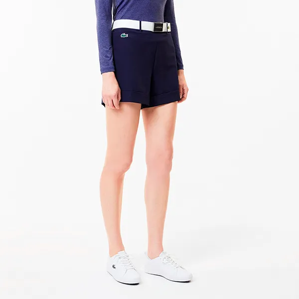Quần Short Nữ Lacoste Minimal Bermuda Shorts FF9438 99 166 Màu Xanh Navy Size 34 - Thời trang - Vua Hàng Hiệu