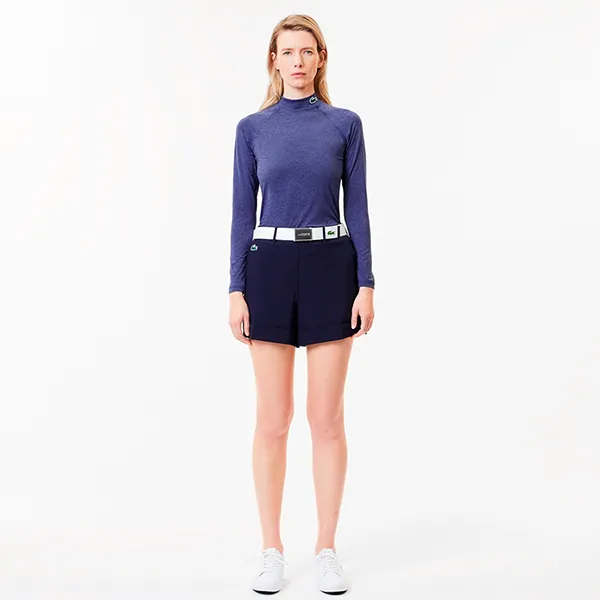 Quần Short Nữ Lacoste Minimal Bermuda Shorts FF9438 99 166 Màu Xanh Navy Size 34 - Thời trang - Vua Hàng Hiệu
