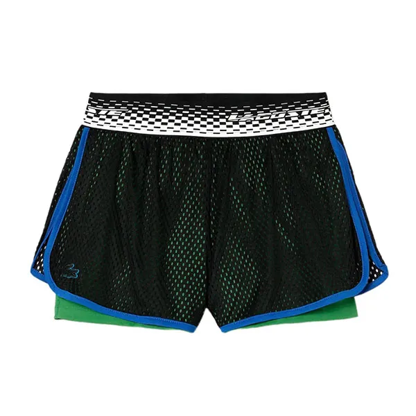 Quần Short Nữ Lacoste Women's Lined Tennis Shorts GF4915 00 GLV Màu Xanh Phối Đen Size 32 - Thời trang - Vua Hàng Hiệu