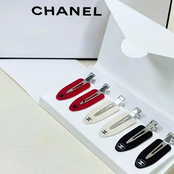 Set 6 Chiếc Kẹp Tóc Chanel Colorful Vitality Hairpin Nhiều Màu - Phụ kiện - Vua Hàng Hiệu