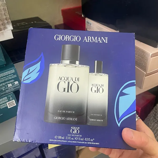 Set Nước Hoa Nam Giorgio Armani Acqua Di Giò Eau De Parfum 100ml + 15ml - Nước hoa - Vua Hàng Hiệu
