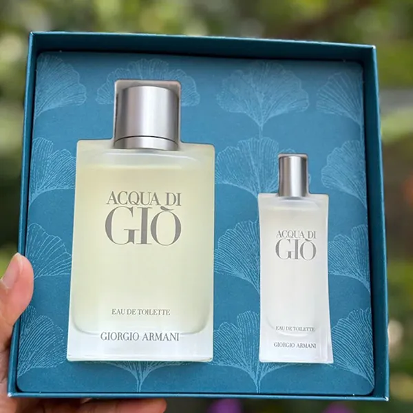 Set Nước Hoa Nam Giorgio Armani Acqua Di Giò EDT 100ml + 15ml