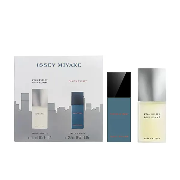Set Nước Hoa Nam Issey Miyake L’Eau d’Issey Pour Homme 15ml + Fusion D'issey EDT 20ml - Nước hoa - Vua Hàng Hiệu