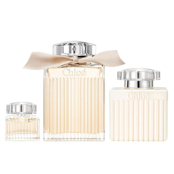 Set Nước Hoa Nữ Chloé Eau De Parfum 3 Món ( EDP 75ml + Mini EDP 5ml + Body Lotion 100ml) - Nước hoa - Vua Hàng Hiệu