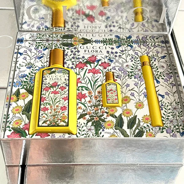 Set Nước Hoa Nữ Gucci Flora Gorgoeus Orchid EDP (100ml + 10ml + 5ml) - Nước hoa - Vua Hàng Hiệu