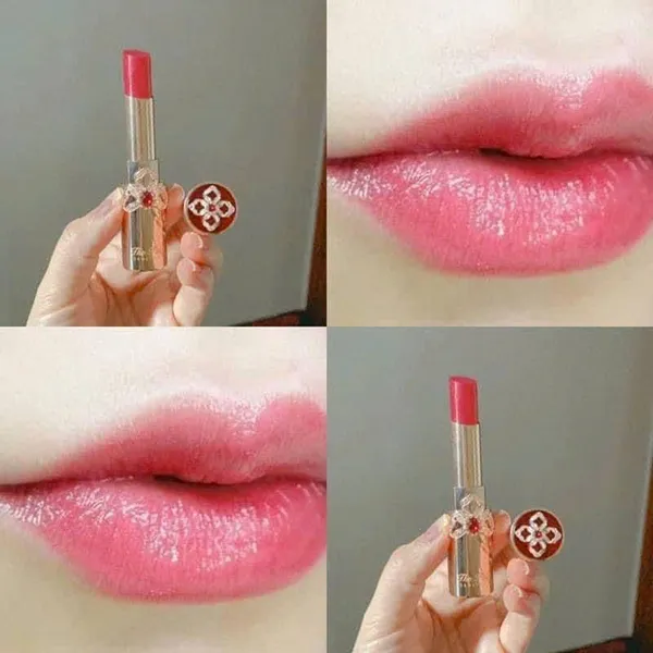 Set Son Dưỡng Ohui The First Geniture Lipbalm Pink Special 2 Món Màu Hồng - Son Môi - Vua Hàng Hiệu