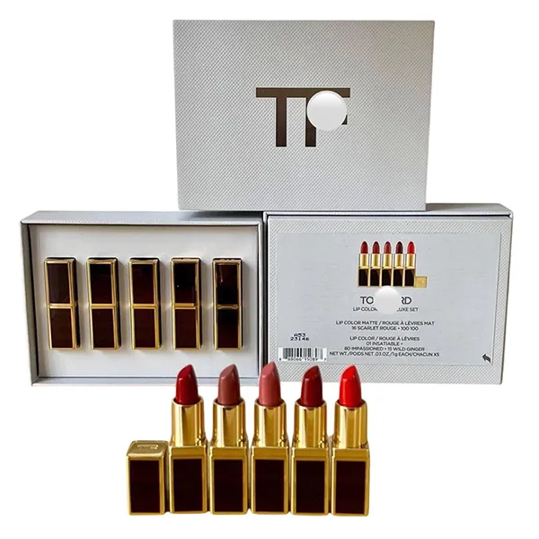 Set Son Tom Ford Lip Color Mini Deluxe (5 x 1g) - Son Môi - Vua Hàng Hiệu