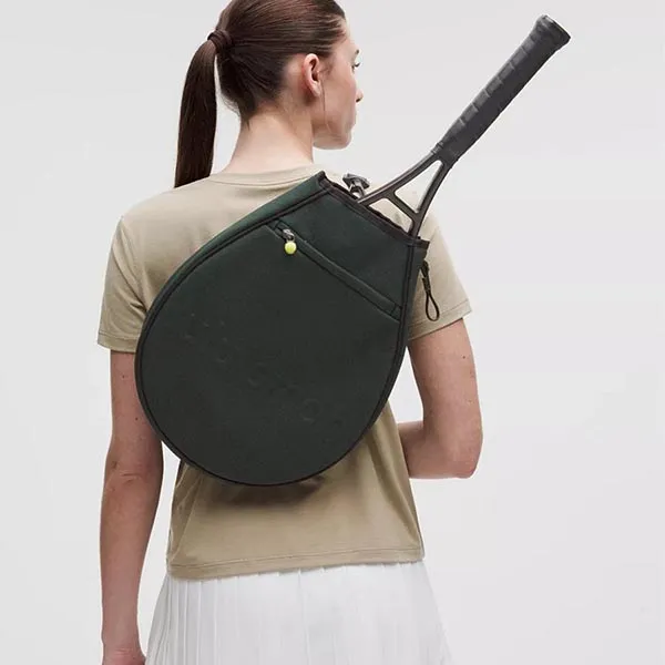 Set Túi Lululemon Unisex Racket Bag 19L For Tennis/ Badminton/ Pickleball - 3 pack - Freesize Màu Xanh Đen (Tặng 1 Đôi Tất) - Túi xách - Vua Hàng Hiệu