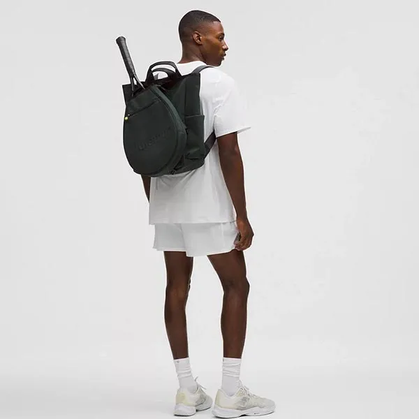 Set Túi Lululemon Unisex Racket Bag 19L For Tennis/ Badminton/ Pickleball - 3 pack - Freesize Màu Xanh Đen (Tặng 1 Đôi Tất) - Túi xách - Vua Hàng Hiệu