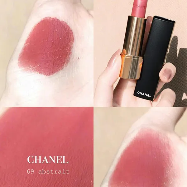 Son Chanel Rouge Allure Velvet Lipstick 69 Abstrait Màu Hồng Đất - Son Môi - Vua Hàng Hiệu