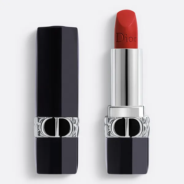 Son Dior Rouge Dior 999 Matte Màu Đỏ Thuần (Kèm Box + Túi Giấy)