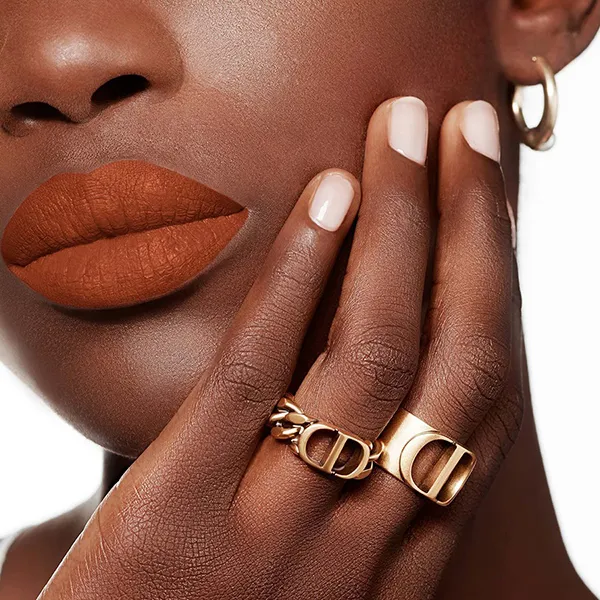 Son Dior Rouge Forever Lipstick 416 Forever Wild Màu Cam Cháy
