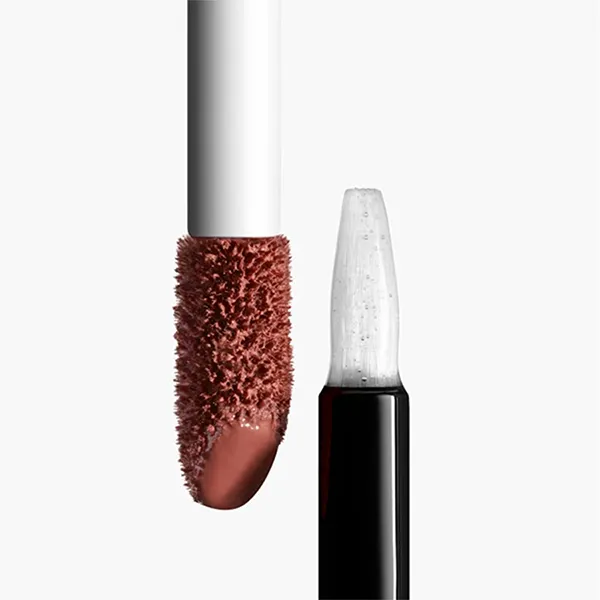 Son Kem Chanel Duo Ultra Tenue Liquid Colour 182 Light Brown Màu Nâu Đất