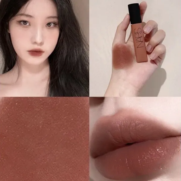 Son Kem Nars Air Matte Lip Color 037 Thrust Màu Đỏ Đất